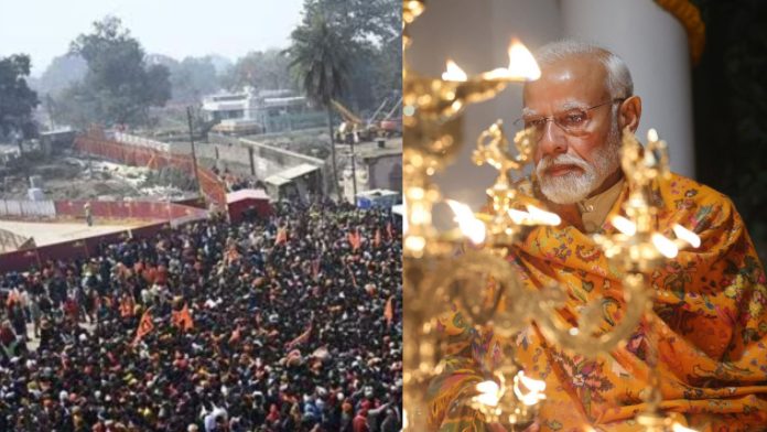 पीएम मोदी ने अपील की है कि VVIP अभी अयोध्या ना जाएँ