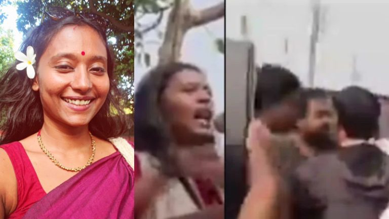 ‘सिर्फ राम मंदिर के खिलाफ प्रलाप कर रही हो, मुस्लिमों पर बोल कर दिखाओ’: हिन्दू शख्स ने SFI की नेता को दी चुनौती तो वामपंथी गुंडों ने किया हमला, पीट-पीट कर निकाला