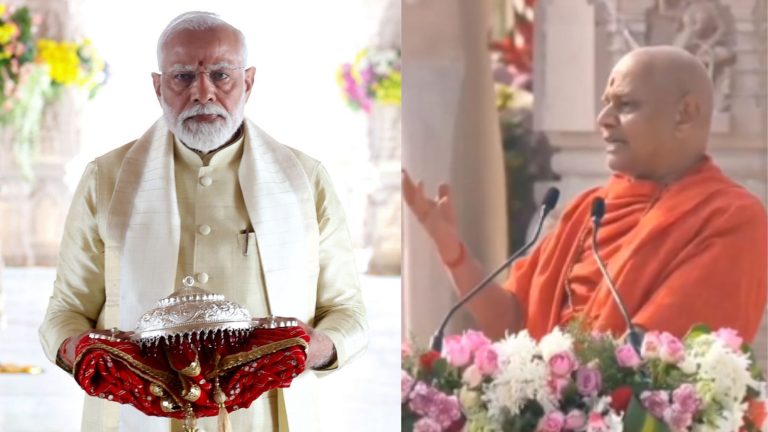 जानिए कौन हैं वो महंत, जिनके हाथ से PM मोदी ने तोड़ा 11 दिनों के उपवास: प्राण प्रतिष्ठा पर दिया ऐसा संबोधन कि वायरल होने लगा वीडियो
