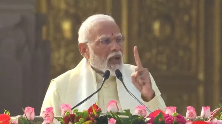 कालचक्र बदल रहा है… प्राण प्रतिष्ठा के बाद बोले PM मोदी – भारत की आत्मा के कण-कण से जुड़े हुए हैं राम, संविधान की पहली प्रति में भी राम