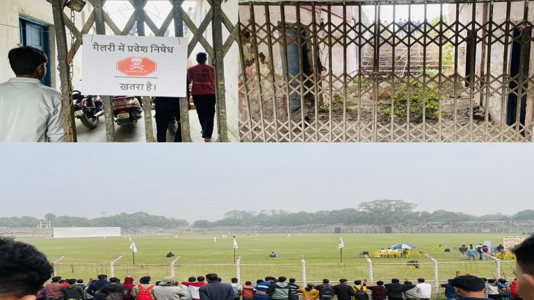देखने आइए, लेकिन अपने रिस्क पर… खँडहर स्टेडियम में मैच, मुंबई से खेलने के लिए पहुँच गई बिहार की 2 रणजी टीमें: पूर्व सचिव ने OSD का सिर फोड़ा