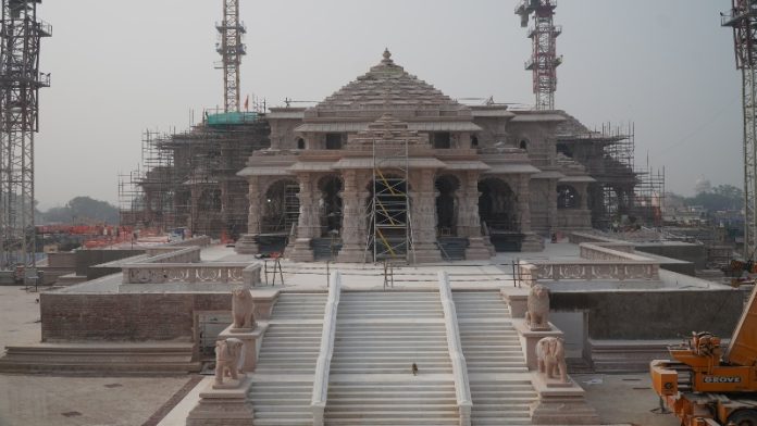 निर्माणाधीन राम मंदिर