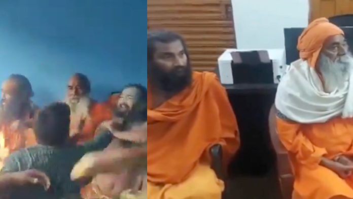 पश्चिम बंगाल, साधुओं को पीटा
