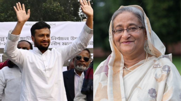 बांग्लादेश में फिर से ‘हसीना सरकार’, 5वीं बार बनेंगी प्रधानमंत्री: क्रिकेटर शाकिब अल हसन ने सियासी पिच पर भी जीत से खोला खाता