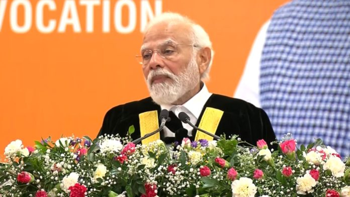 भारतीदशन यूनिवर्सिटी, PM नरेंद्र मोदी, तमिलनाडु