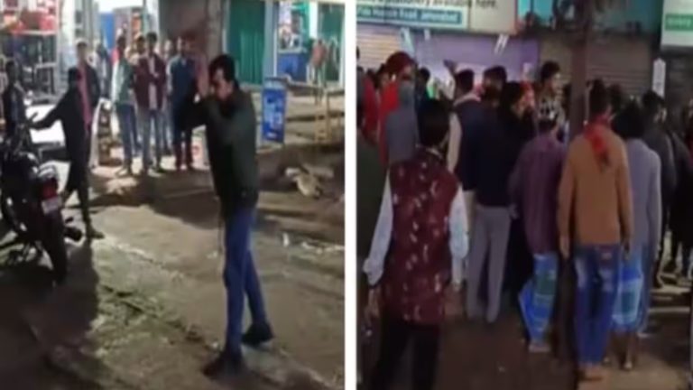 हाथ जोड़ता रहा पुलिसवाला, भीड़ छुड़ा ले गई मोस्ट वांटेड करीम को: बिहार के जहानाबाद की घटना, टीम पर भी हमला