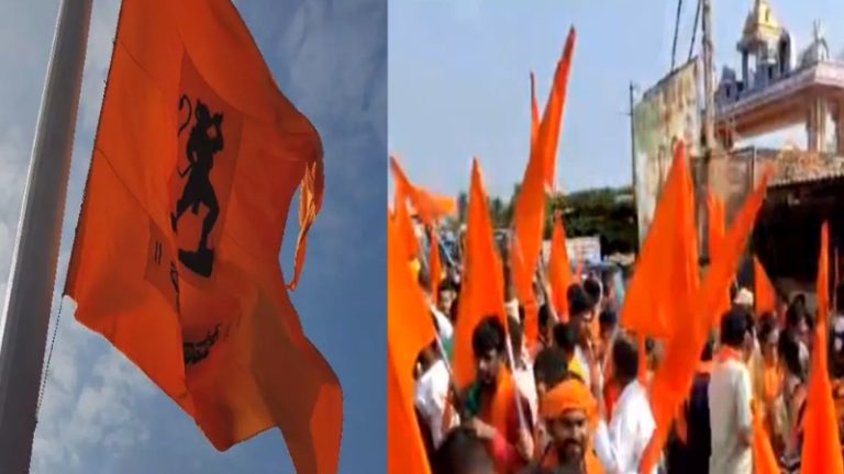 कर्नाटक में जिस कर्मचारी के रहते फहराया गया हनुमान ध्वज, उसे ऑफिसर शेख तनवीर ने किया सस्पेंड: कहा- सिर्फ तिरंगा लगाने की इजाजत दी थी