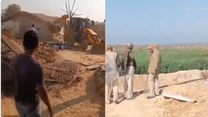 अलवर बीफ मंडी, बुलडोजर