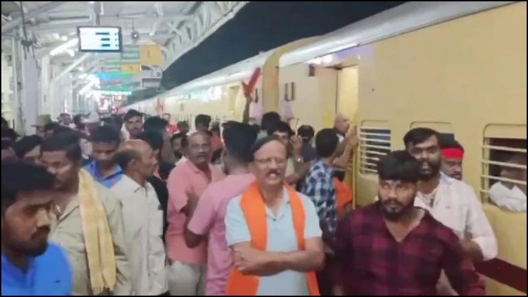 अयोध्या से आ रही ट्रेन को कर्नाटक में जलाने की धमकी, सवार थे रामभक्त: रिपोर्ट में बताया- साथियों संग कोच में घुसा था ‘शेख साब’