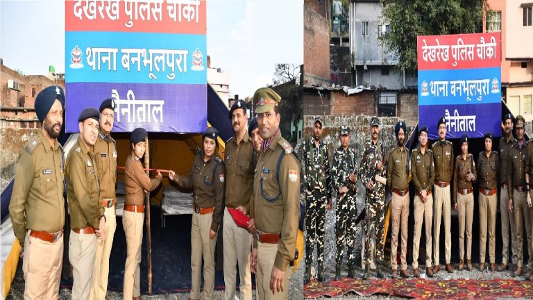 CM धामी ने कहा, उत्तराखंड पुलिस ने 24 घंटे में कर दिखाया: हल्द्वानी में जहाँ हुआ दंगा वहीं बनी चौकी, घायल महिला पुलिसकर्मियों ने किया उद्घाटन