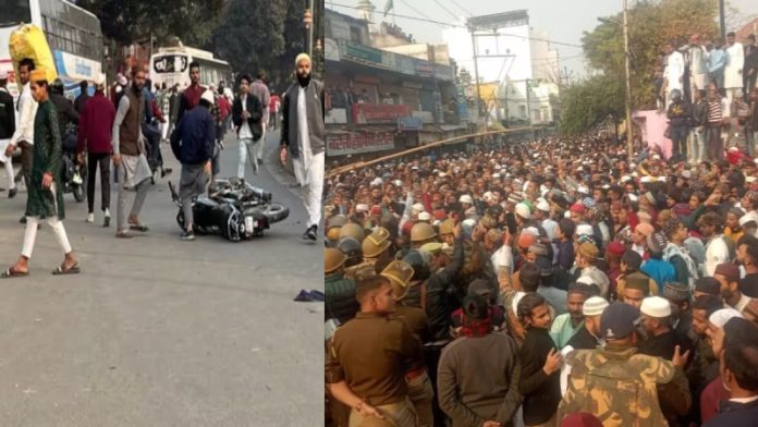बरेली, हिंसा, मुस्लिम भीड़