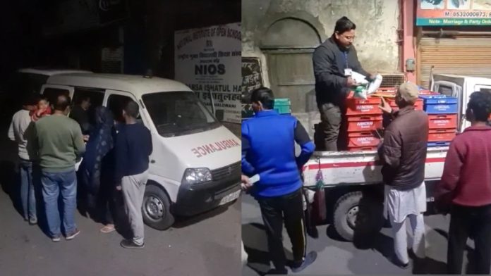 हल्द्वानी, पुलिस, मदद
