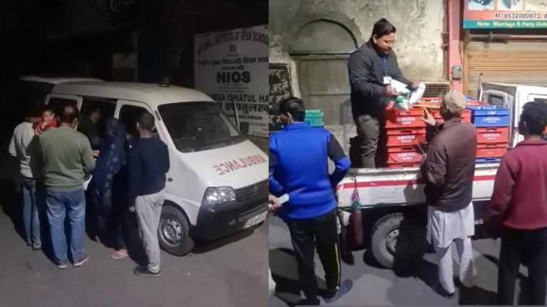 ‘घर में घुस कर महिलाओं को पीट रही पुलिस’: सोशल मीडिया पर दावे के उलट ग्राउंड की सच्चाई, जहाँ से चले पत्थर उन्हीं इलाके में दूध-दवाई बाँट रहे पुलिस वाले