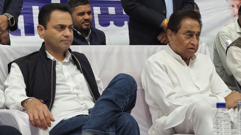 दिल्ली पहुँचे कमलनाथ, सांसद बेटे ने ‘X’ बायो से हटाया कॉन्ग्रेस का नाम: BJP में शामिल होने की अटकलें, दिग्विजय के करीबी को राज्यसभा भेजे जाने से नाराज़?