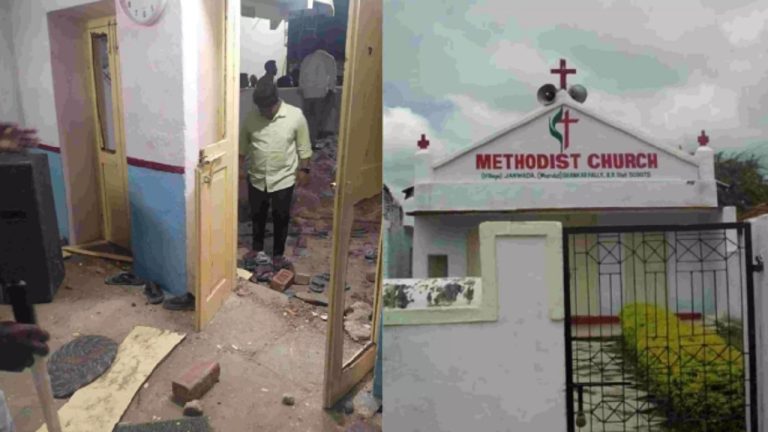सड़क चौड़ी करने पर चर्च से बवाल: पत्थरबाजी और तोड़फोड़ में 18 घायल, 11 गिरफ्तार