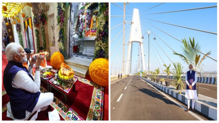 बेट द्वारका के द्वारकाधीश मंदिर जाना हुआ आसान: PM मोदी ने भारत के सबसे लंबे केबल ब्रिज ‘सुदर्शन पुल’ का किया उद्धाटन