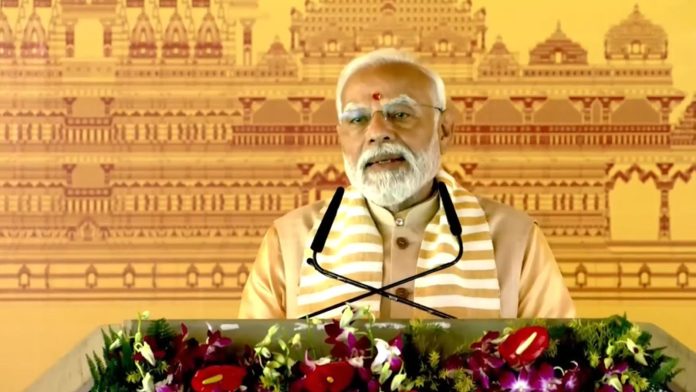 कल्किधाम, प्रधानमंत्री नरेंद्र मोदी