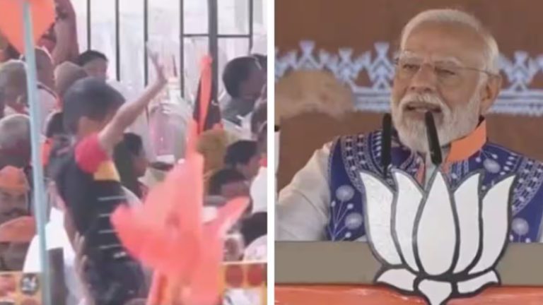 ‘हाथ दर्द करेगा बेटा, मुझे मिल गया तुम्हारा प्यार’: जब रैली में PM मोदी ने बच्चे को दिया आशीर्वाद, बोले – हमारे लिए जनजातीय समाज वोट बैंक नहीं, देश का गौरव
