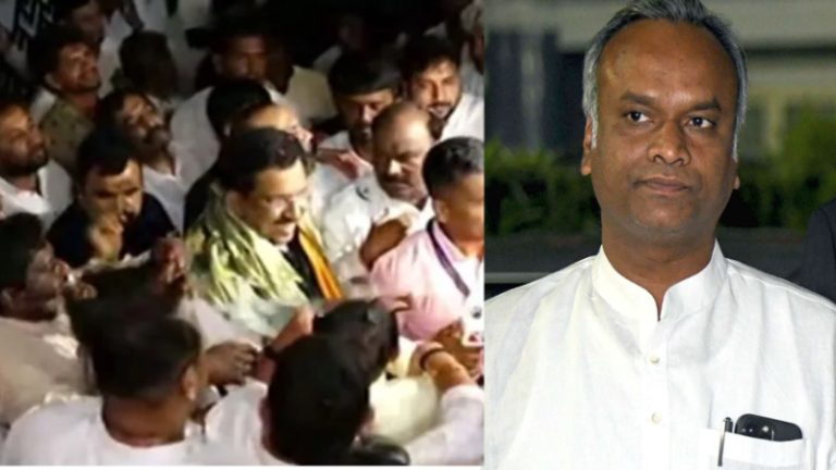 कर्नाटक के कॉन्ग्रेसी मंत्री ने ‘पाकिस्तान जिंदाबाद’ के नारों को झुठलाया, अब उसी मामले में बेंगलुरु पुलिस ने मोहम्मद शफी को उठाया: आवाज की होगी जाँच