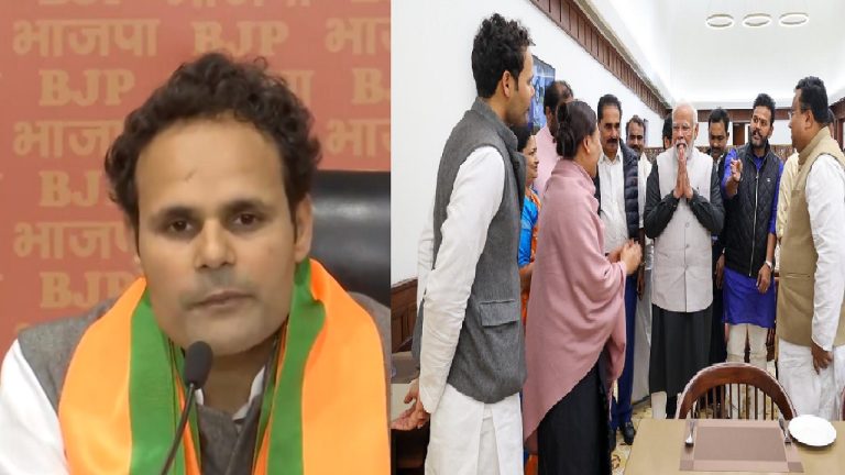 लोकसभा चुनाव 2024: BSP छोड़ BJP में शामिल हुए रितेश पांडेय, पीएम मोदी संग लंच में हुए थे शामिल, राम मंदिर आंदोलन से जुड़ा था परिवार