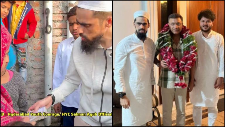 हल्द्वानी में जहाँ हुआ पुलिस पर हमला, वहाँ के मुस्लिमों को पैसे बाँट रहा है इस्लामी संगठन ‘हैदराबाद यूथ करेज’: जहरीले भाषण वाले मौलाना अजहरी का भी फैन