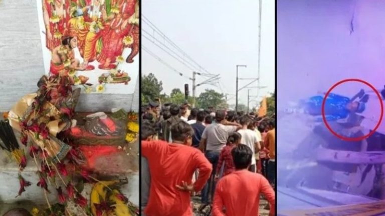 शब-ए-बारात की रात 5 मंदिरों में तोड़फोड़, CCTV में इस्लामी टोपी में दिखे हमलावर: पश्चिम बंगाल के हावड़ा की घटना, विरोध में हिंदुओं का प्रदर्शन