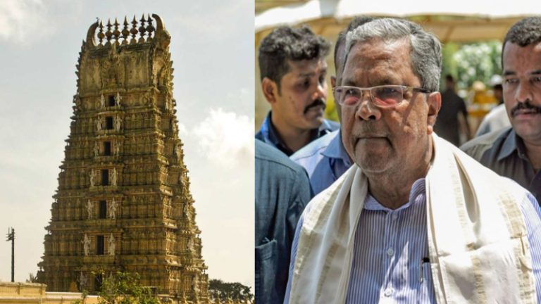 मंदिर को अगर दान-चढ़ावे में मिले ₹1 करोड़ तो सरकार को देना होगा ₹10 लाख: कर्नाटक में कॉन्ग्रेस ने किया बिल पास, BJP ने पूछा- निशाने पर सिर्फ हिंदू धर्म क्यों?