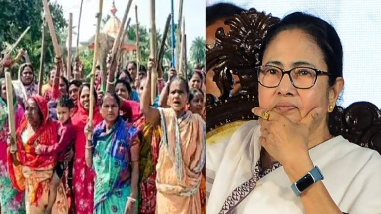 जो पुलिस मूक होकर देखती रही तमाशा, वो कैसे दिलाएगी न्याय: संदेशखाली में महिलाओं ने राज्यपाल से लगाई गुहार, स्मृति ईरानी ने CM ममता को लताड़ा