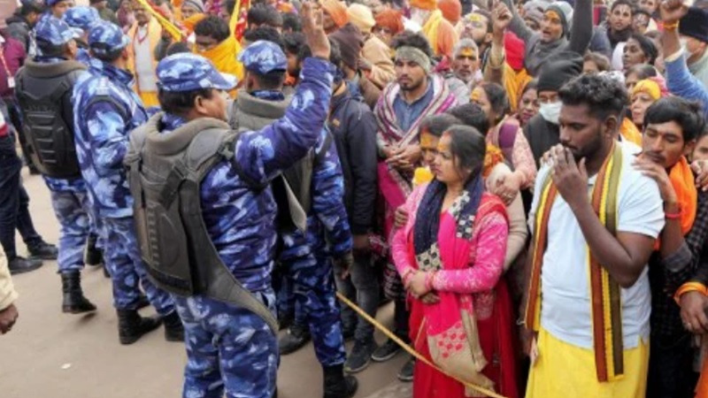 अयोध्या: राम मंदिर में जवान को लगी AK-47 की गोली, हालत गंभीर | Ayodhya  firing incident 1 pac jawan seriously injured