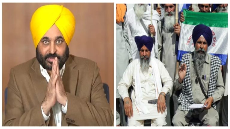 ‘भगवंत मान ने हमारी की पीठ में छुरा घोंपा’: पंजाब में सड़कों पर उतरे किसानों ने जलाया CM का पुतला, कहा – AAP नेताओं को गाँवों में घुसने नहीं देंगे