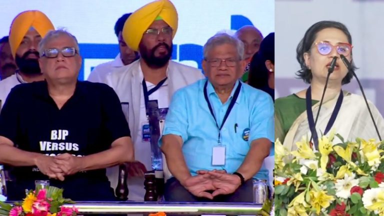कुर्सी बदल कर सीताराम येचुरी से अलग बैठ गए डेरेक ओब्रायन, रैली में दिखी I.N.D.I. गठबंधन की एकता में खटास: राजदीप सरदेसाई की पत्नी बोलीं – देश में तानाशाही