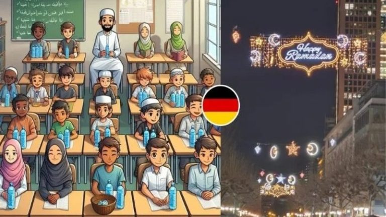 क्लास में गैर-मुस्लिम बच्चों के पानी पीने पर बैन, क्योंकि चल रहा है रमजान का रोजा: जर्मनी के उसी शहर की घटना, जहाँ ‘भाईचारे’ के लिए लगाई गई थीं लाइटें