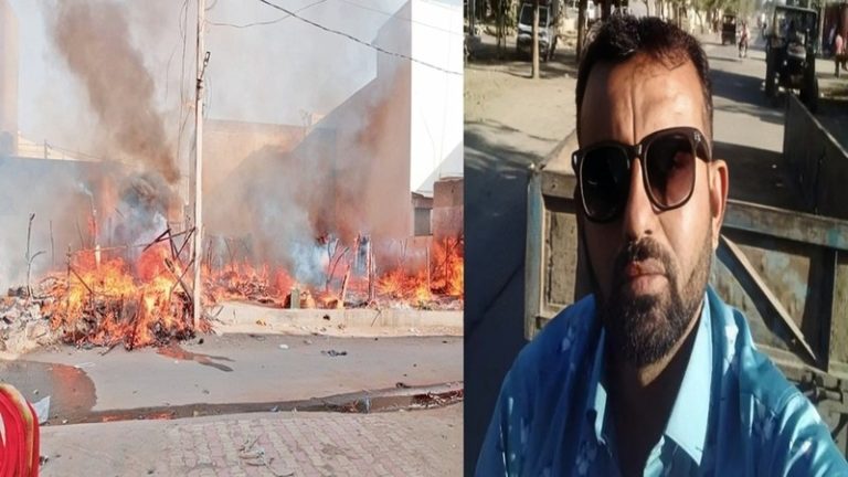 बकाया मजदूरी माँगने पर भड़क गया ठेकेदार मोहम्मद रफीक, एक दर्जन मजदूरों के घर में लगा दी आग: जलने से बचे गंगाराम यादव की शिकायत पर गिरफ्तार