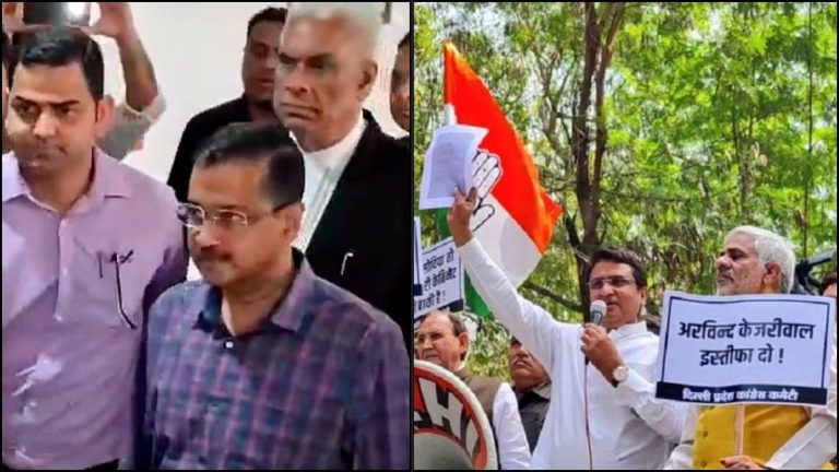 दारू पर दोगली हुई कॉन्ग्रेस: कभी दिल्ली पुलिस से की थी शिकायत-केजरीवाल का माँगा था इस्तीफा, अब गिरफ्तारी को बता रही ‘लोकतंत्र की हत्या’