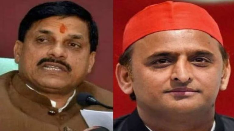 ‘मथुरा मटकी फोड़ने चलोगे तो…’ : CM मोहन यादव ने UP पहुँच साधा अखिलेश यादव पर निशाना, मंत्रियों के साथ बस में लगाए ‘जय श्रीराम’ के नारे