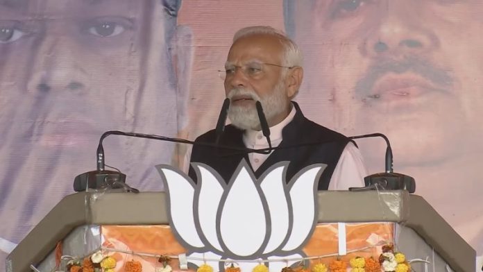 बंगाल में पीएम मोदी