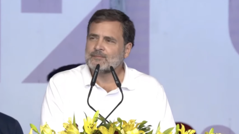 ‘इस पूरे देश में आग लगने जा रही है, ये देश नहीं बचेगा’: I.N.D.I. गठबंधन की रैली में राहुल गाँधी ने दी भारत में गृह-युद्ध की धमकी, कहा – ‘मैच फिक्सिंग’ कर रही BJP