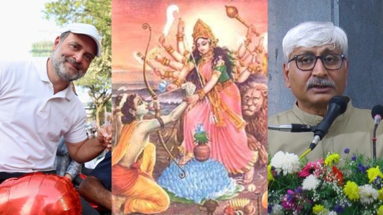 चाटुकार अपूर्वानंद, कितना भी लगा लो पोछा नहीं धुलेंगे पप्पू के दाग पर हिंदी का प्रोफेसर होने के नाते ‘राम की शक्ति पूजा’ का तो रख लेते लाज