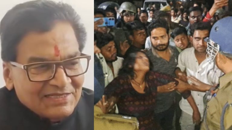 2 हिंदू बच्चों की हत्या पर सपा नेता ने दाँत चियार कर हँसते हुए कहा – भाजपा चुनाव के समय हिंसा करवाती है, पार्टी को मुस्लिम दुकान जलने की चिंता