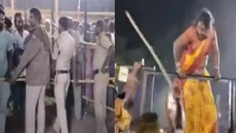 कॉन्ग्रेस शासित तेलंगाना में पूजा करने गए लोगों पर लाठीचार्ज, महिलाओं को भी नहीं छोड़ा गया: महाशिवरात्रि पर कोमुरावेल्ली मंदिर में जलाभिषेक के लिए गए थे श्रद्धालु