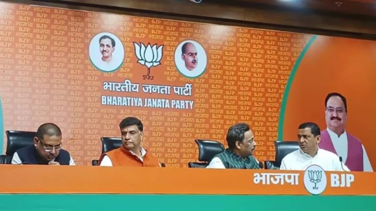 कॉन्ग्रेस ने जिस नेता को बनाया था बिहार सह-प्रभारी, उन्होंने थामा कमल का फूल: BJP में शामिल हुए कानपुर के पूर्व विधायक अजय कपूर