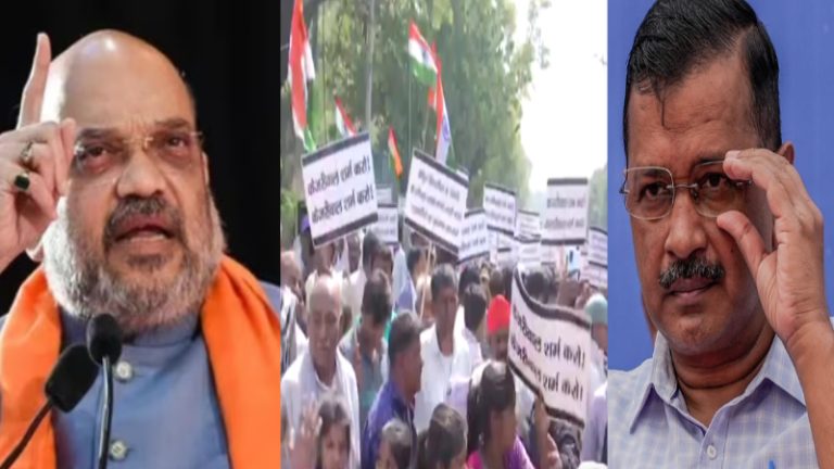 CAA पर बुरे फँसे अरविंद केजरीवाल: अमित शाह ने ‘रोहिंग्या’ पर चुप्पी को लेकर रगड़ा, हिंदू शरणार्थियों ने दिल्ली CM का घर घेरा