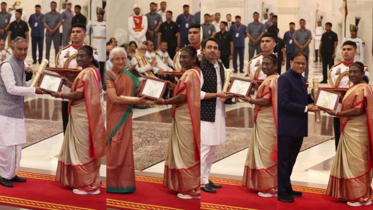 कर्पूरी ठाकुर, PV नरसिम्हा राव, MS स्वामीनाथन, चौधरी चरण सिंह… दिवंगत दिग्गजों के परिजनों ने उनकी तरफ से ग्रहण किया ‘भारत रत्न’, PM मोदी ने याद दिलाए सबके योगदान