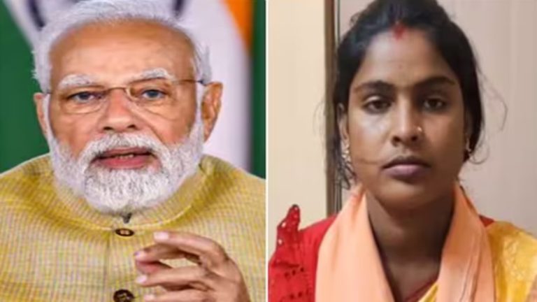 TMC के गुंडों से भिड़ने वाली संदेशखाली की रेखा पात्रा को PM मोदी ने किया फोन, कहा- आप शक्ति स्वरूपा, जरूर जीतेंगी: शेख शाहजहाँ एंड गैंग ने दिए थे घाव