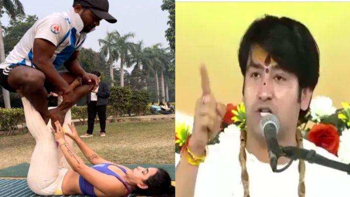 योग टीचर सोहेल अंसारी बाबा बागेश्वर