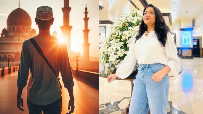 आरफा खानम शेरवानी, मुस्लिम व्यक्ति