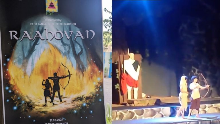 सीता से कहलवाया – ‘मर्द बनने निकला था तू, इंसान बनना भूल गया’, राम कहते हैं – ‘अब एक औरत समझाएगी मुझे?’: IIT बॉम्बे में रामायण के नाम पर हिन्दू धर्म का अपमान