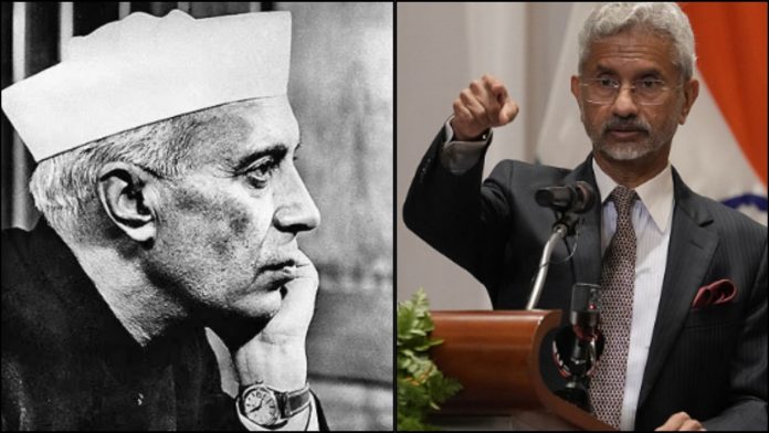 नेहरू चीन जयशंकर