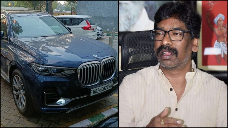 रेड में ED को मिली थी जो BMW वह हेमंत सोरेन की ही, झारखंड के पूर्व मुख्यमंत्री ने कबूला: एजेंसी ने 8.86 एकड़ जमीन भी जब्त की