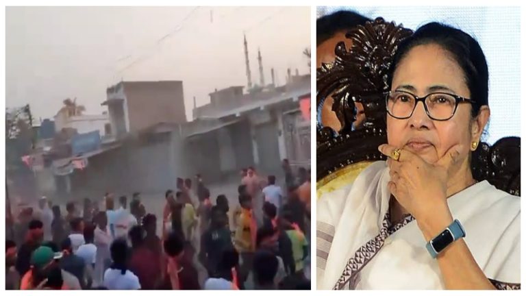 ममता बनर्जी ने भड़काया, इसलिए मुर्शिदाबाद में हिंदुओं पर हुई पत्थरबाजी: रामनवमी हिंसा की BJP ने की NIA जाँच की माँग, गवर्नर को लिखा पत्र